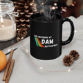 Bad Decisions At Dam Battlefield Mug, Funny Gamer Coffee Mug 11oz 15oz, Retro Rainbow Gaming Gift for Brother