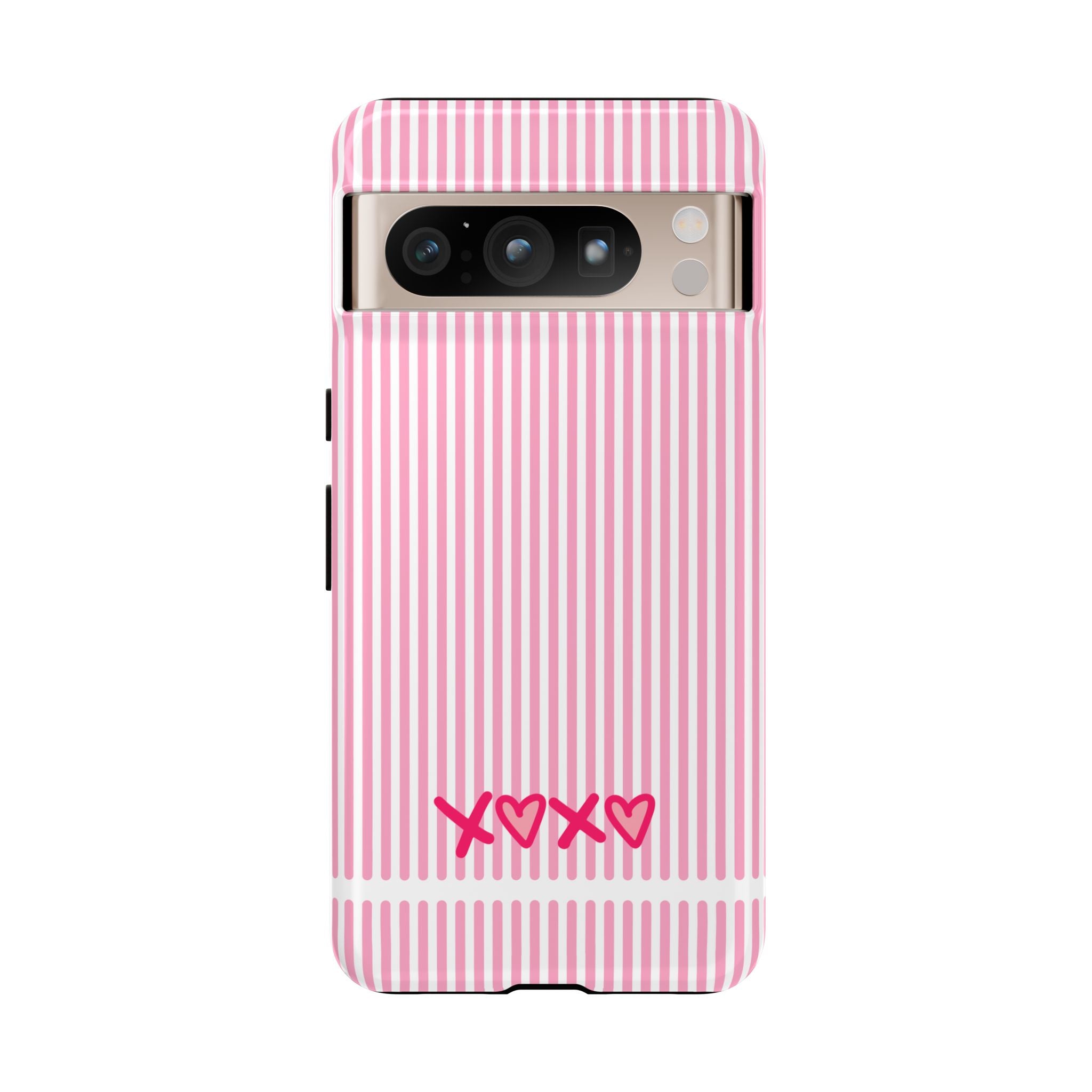 Galentines Day Pink Striped Lines phone case, Pink Stripe Iphone case | Tough Cases - Iphone, Samsung and Pixel Mobile cases