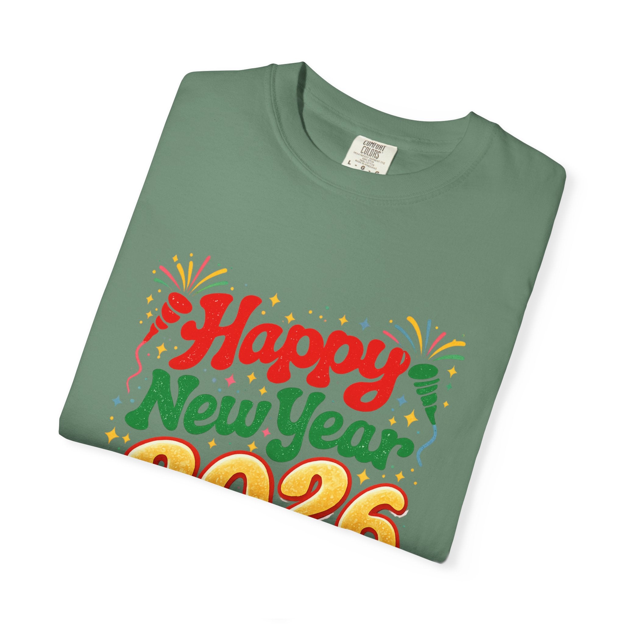 Happy New Year 2026 Matching Family Shirts, Mom Dad Kids Tee, NYE Party Outfit, Unisex Youth Toddler Baby