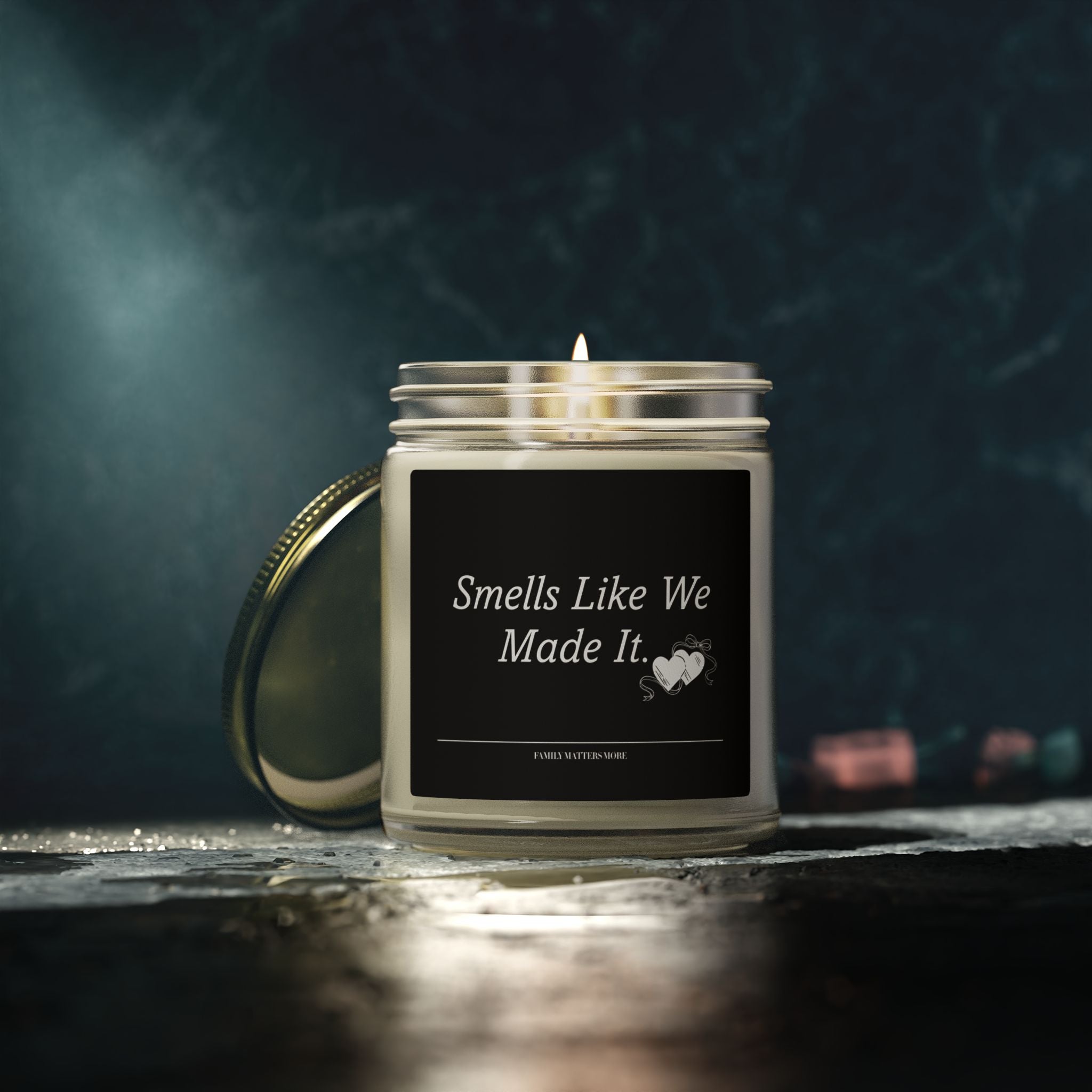 Smells Like We Made It Candle, Scented Soy Candle 4oz 9oz, Funny Couple Candle, Anniversary Candle, Hand Poured Jar