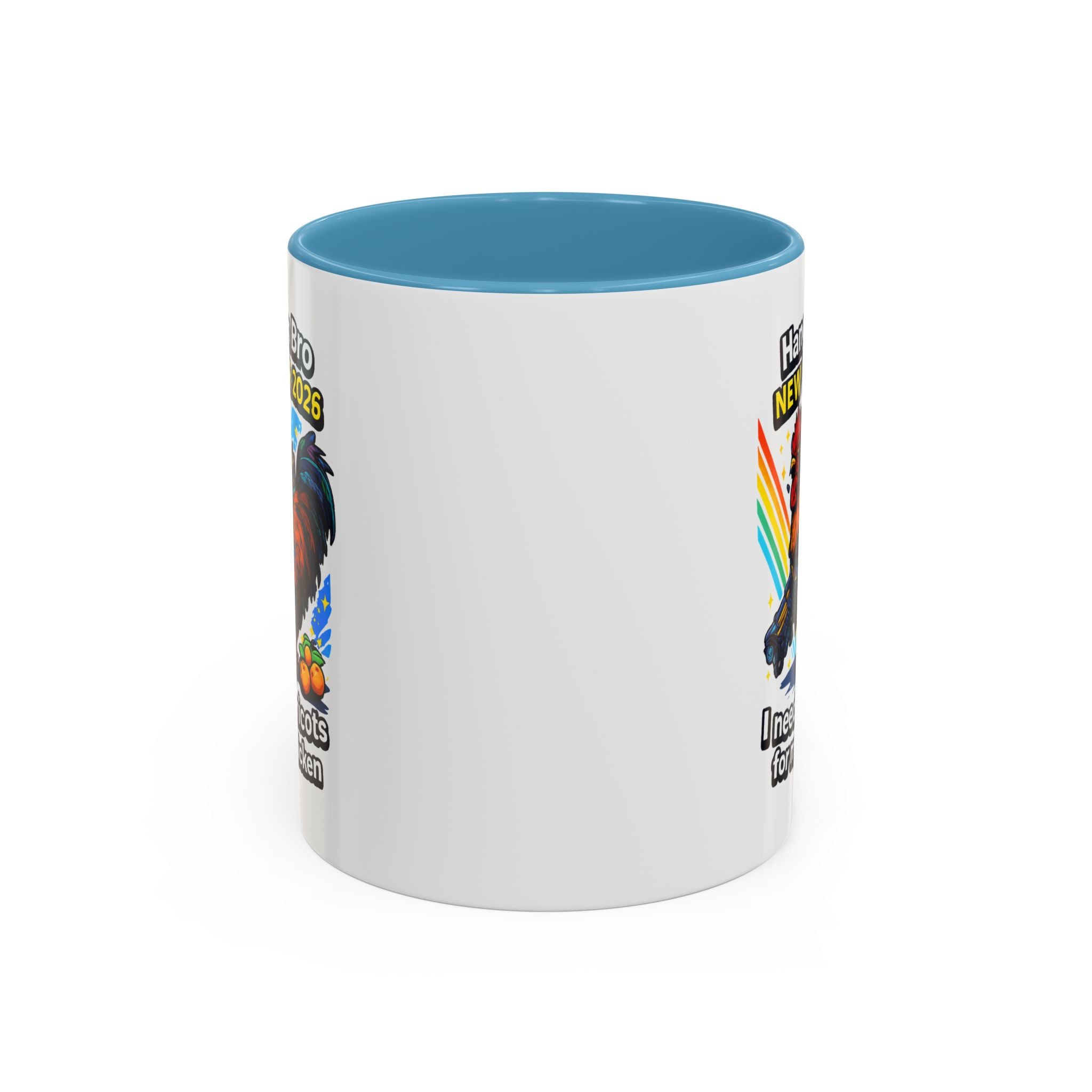 Hang On Bro 2026 Apricots Mug, Funny Rooster Gamer Coffee Mug 15oz Accent Cup, Arc Raiders Inspired Gift for Brother