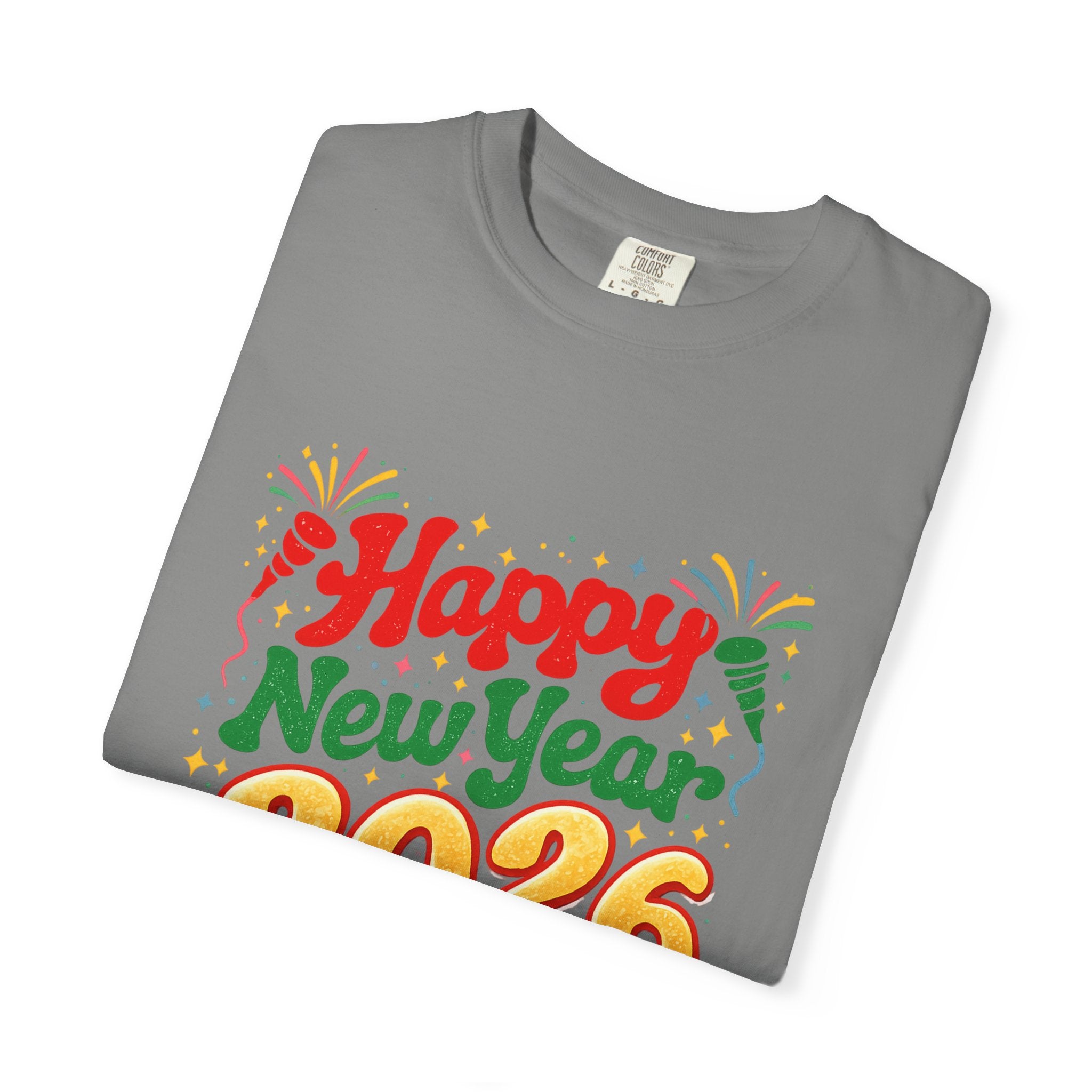 Happy New Year 2026 Matching Family Shirts, Mom Dad Kids Tee, NYE Party Outfit, Unisex Youth Toddler Baby