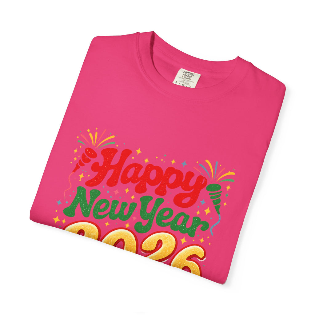 Happy New Year 2026 Matching Family Shirts, Mom Dad Kids Tee, NYE Party Outfit, Unisex Youth Toddler Baby