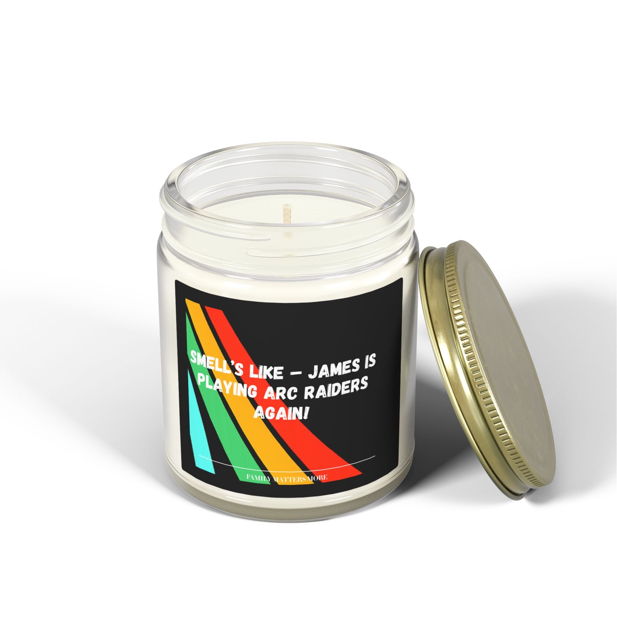 Custom Arc Raiders Candle, Smells Like (Name) Is Playing Arc Raiders Again, Funny Gamer Gift, Personalized 11-15oz Scented Candle