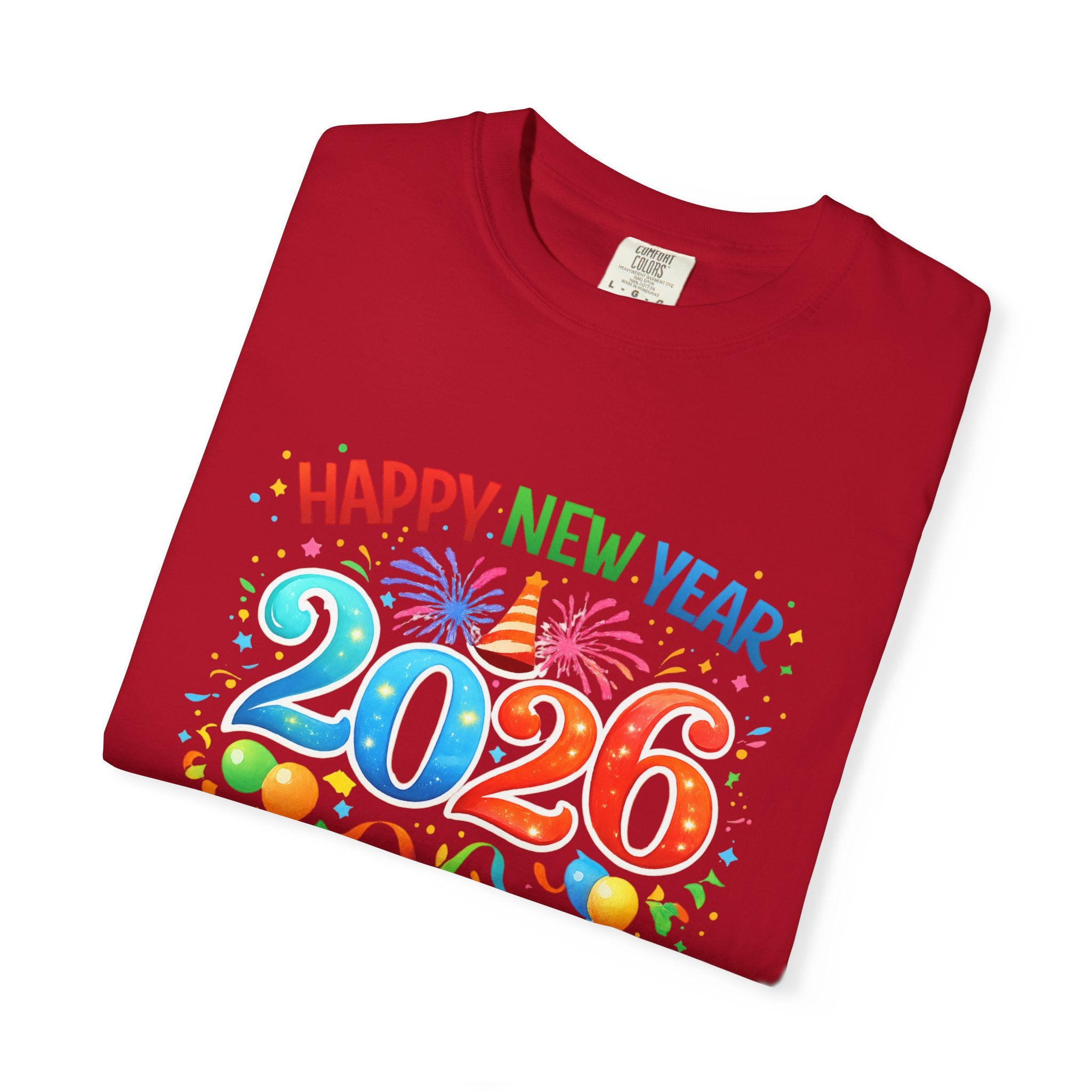 Happy New Year 2026 Family Shirts, Matching New Year Crew Tees, Mom Dad Kids Toddler Baby, NYE Party Outfit, Unisex