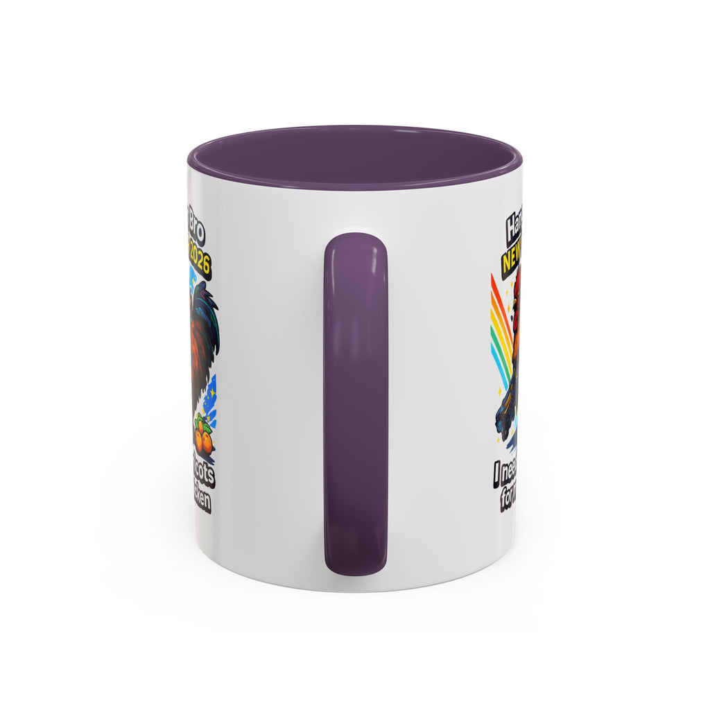 Hang On Bro 2026 Apricots Mug, Funny Rooster Gamer Coffee Mug 15oz Accent Cup, Arc Raiders Inspired Gift for Brother