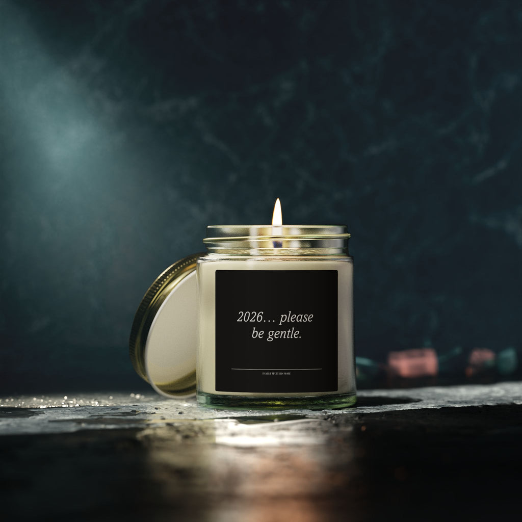 2026 Please Be Gentle Candle, Funny New Year Soy Candle 9oz, Scented Jar Candle, New Years Eve Gift, Holiday Decor