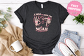 Custom I Was 6 Now I’m 7 Shirt, Retro 6 7 Birthday Shirt, 7th Birthday Girl Tee, Funny 7th Bday Gift for Girl, Personalized Name Tee, 67 Tee
