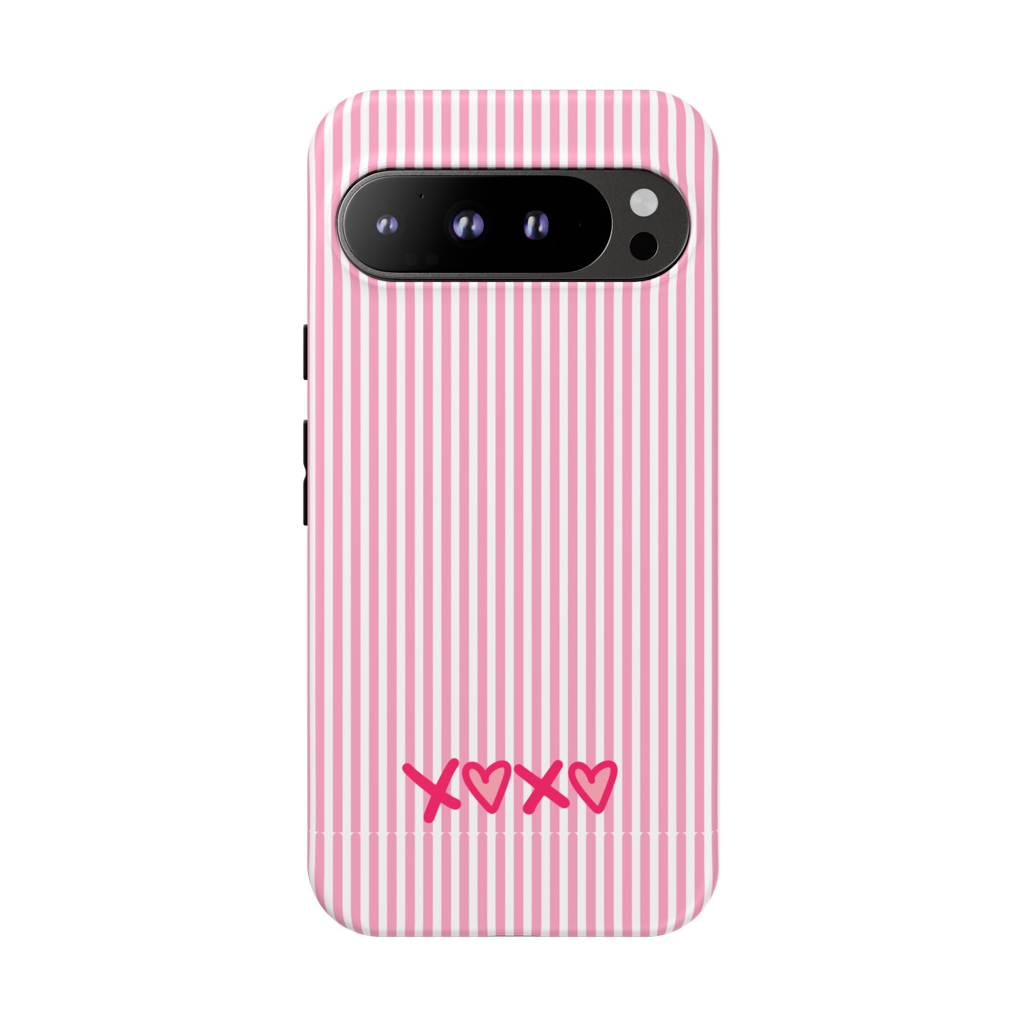 Galentines Day Pink Striped Lines phone case, Pink Stripe Iphone case | Tough Cases - Iphone, Samsung and Pixel Mobile cases