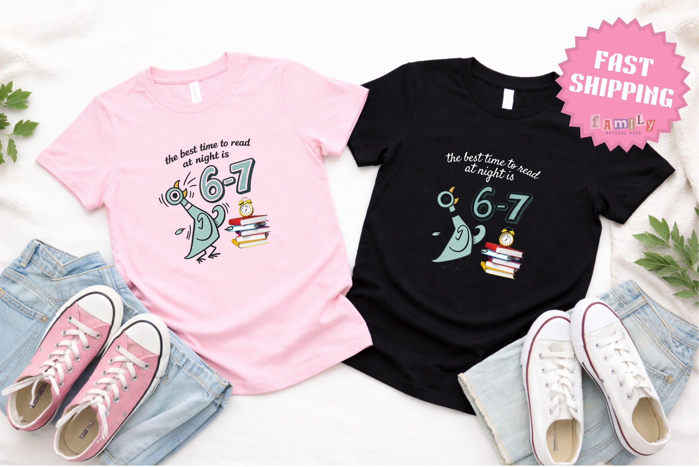 Comfort Colors Reading 6-7 T-Shirt, Pigeon Elephant Piggie Children's Books Shirt, Teacher 6 7 Tee, Funny Gifts for teachers appreciation