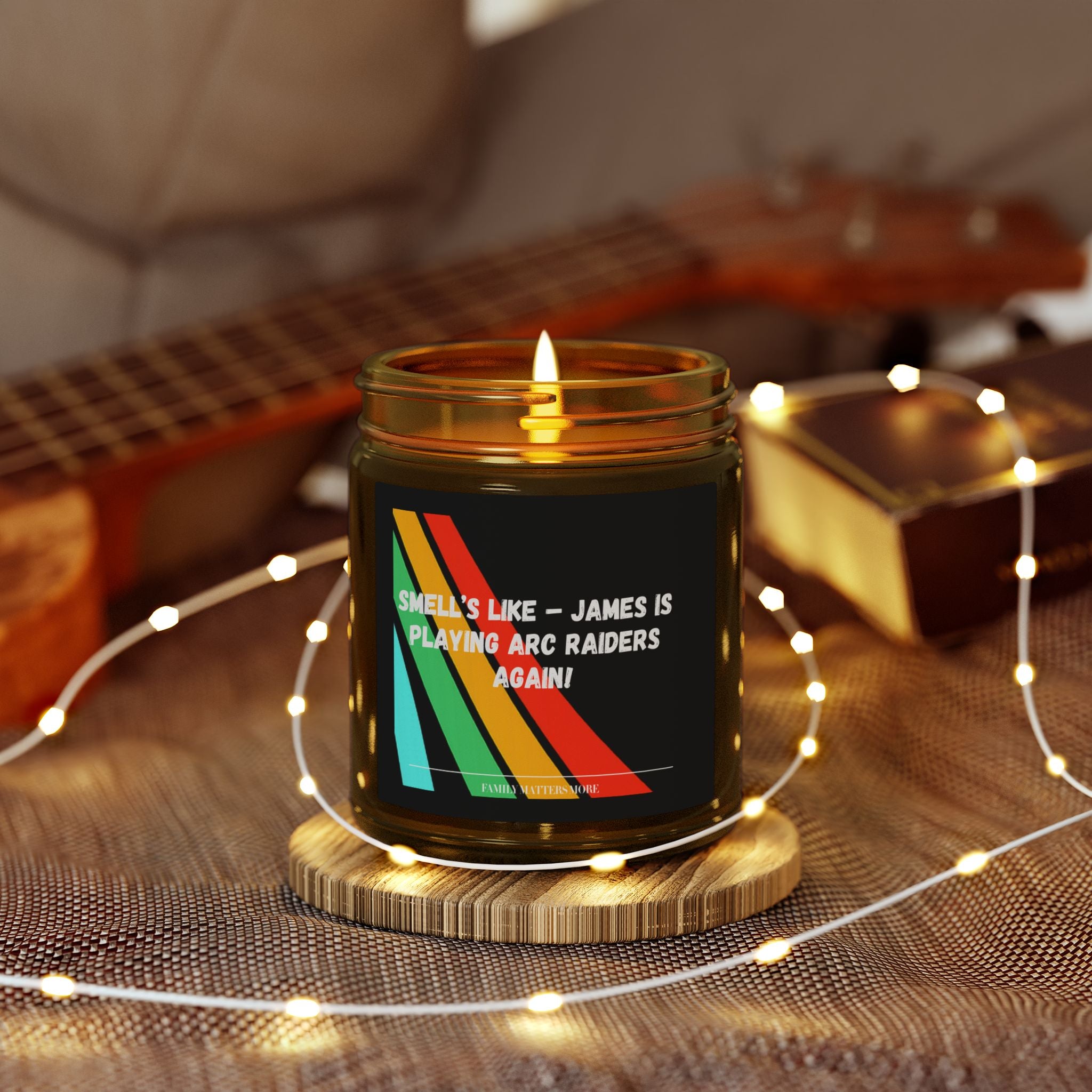 Custom Arc Raiders Candle, Smells Like (Name) Is Playing Arc Raiders Again, Funny Gamer Gift, Personalized 11-15oz Scented Candle