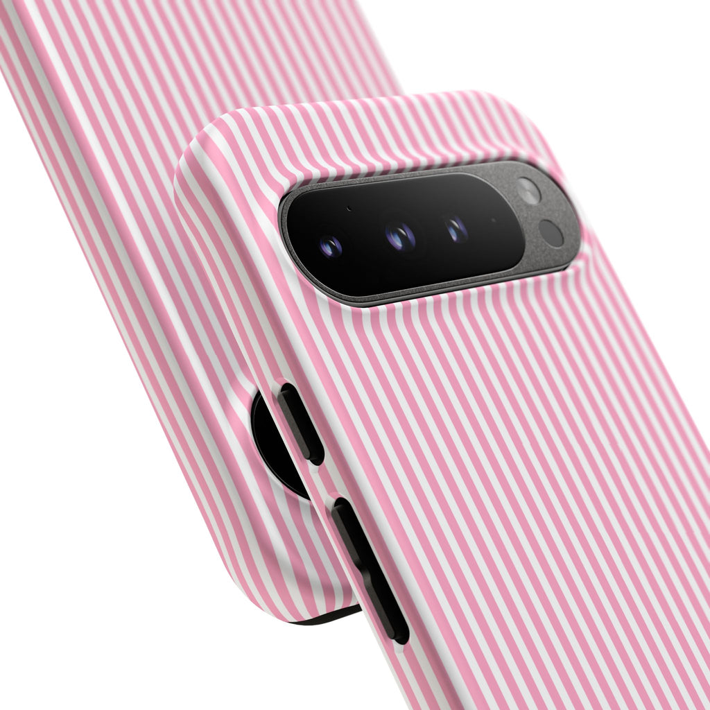 Galentines Day Pink Striped Lines phone case, Pink Stripe Iphone case | Tough Cases - Iphone, Samsung and Pixel Mobile cases