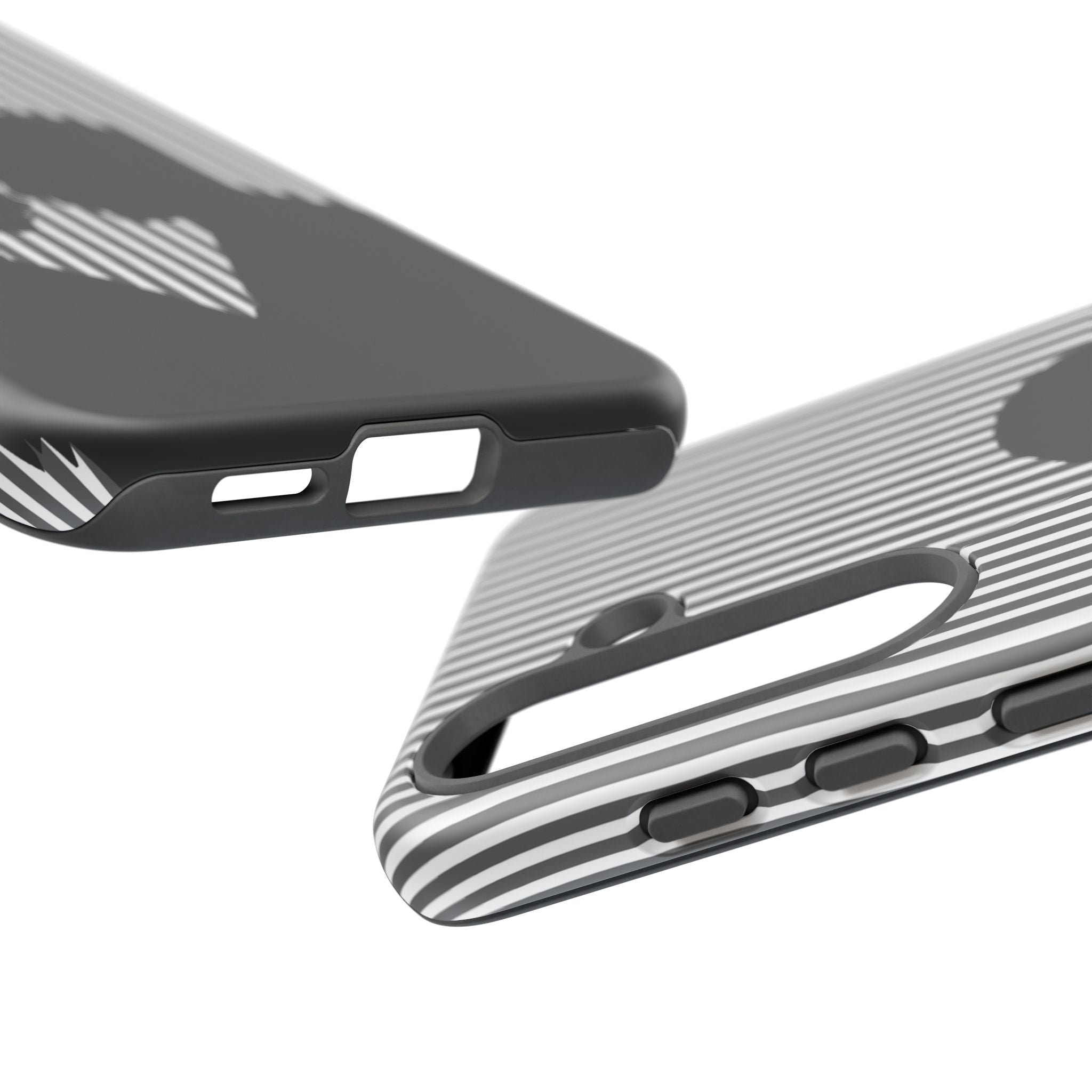 Silhouette Couple Phone Case | Galentines Day Striped Black and white phone case, Stripe Iphone case - Iphone, Samsung and Pixel Mobile case