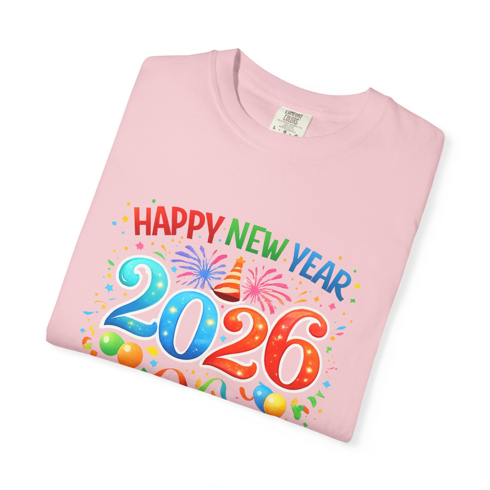 Happy New Year 2026 Family Shirts, Matching New Year Crew Tees, Mom Dad Kids Toddler Baby, NYE Party Outfit, Unisex