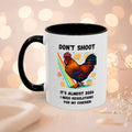 Dont Shoot 2026 Resolutions Mug, Funny Rooster Gamer Mug, Arc Raiders Inspired 11/15oz Coffee Mug, Gift for Brother