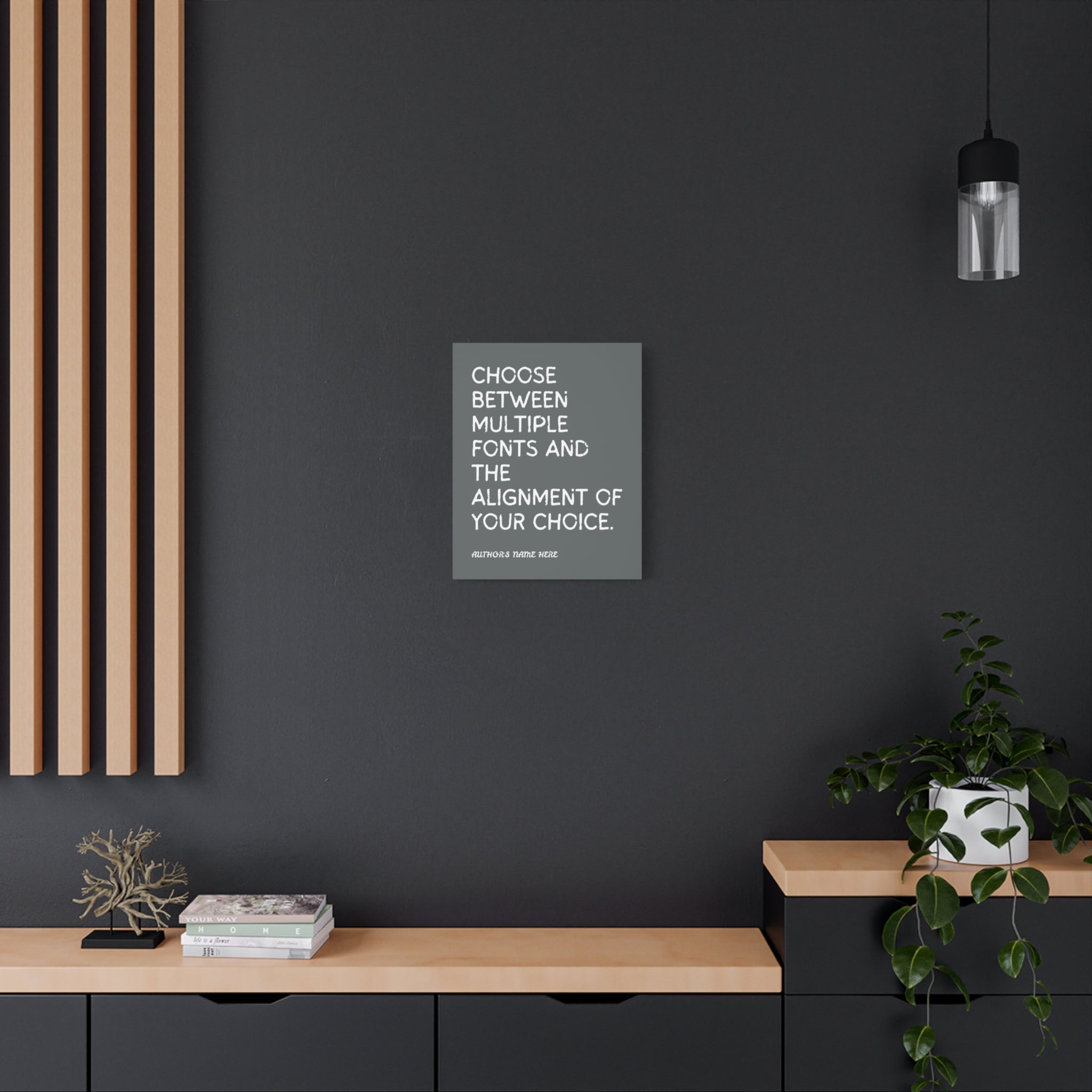 Custom Quote Print, Personalized Wall Art, Personalized Quote | Modern Poster for Wedding, Anniversary, Birthday or Home Decor, Frameless