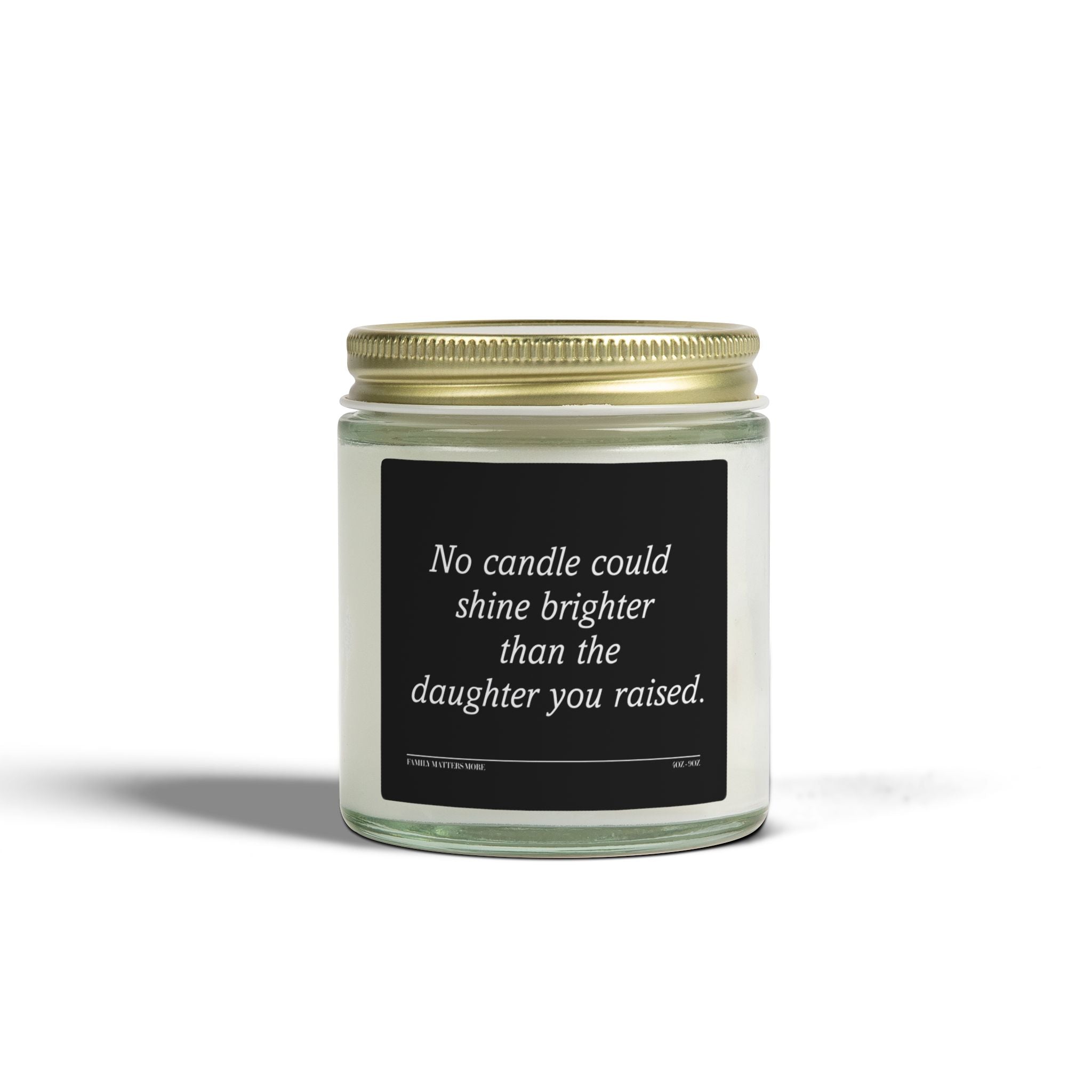 No candle shine brighter than Daughter Candle • Funny Gift for Mom or Dad from Daughter • Birthday Gift for Parents • 4oz - 9oz • Hand-Poured Soy Candle