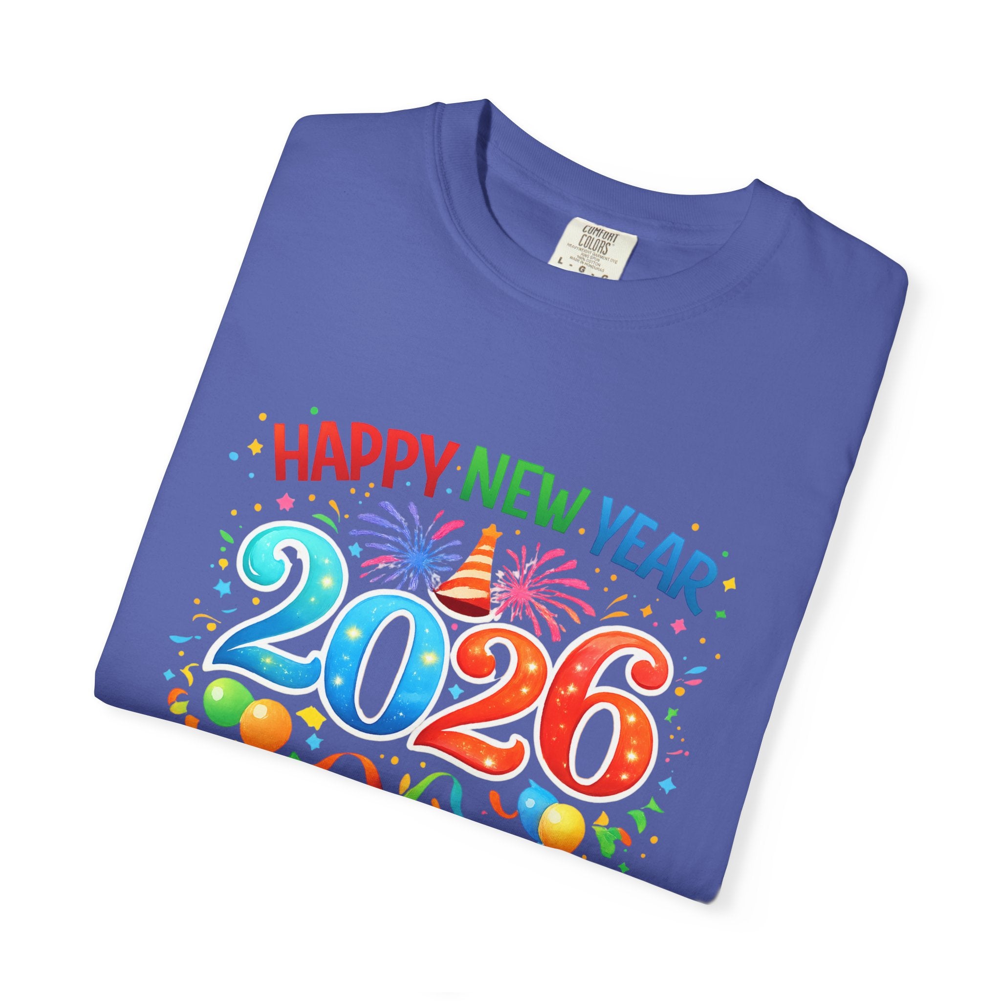 Happy New Year 2026 Family Shirts, Matching New Year Crew Tees, Mom Dad Kids Toddler Baby, NYE Party Outfit, Unisex