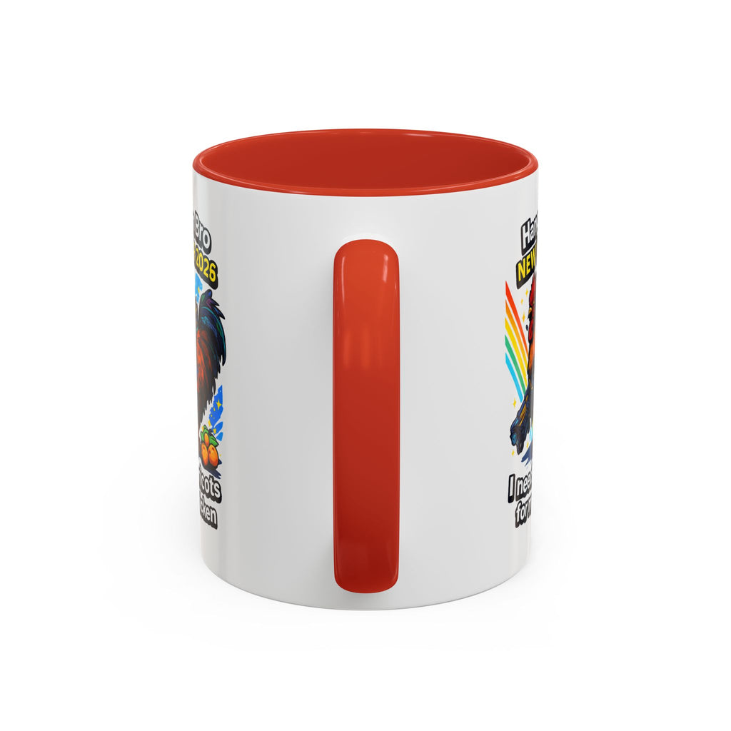 Hang On Bro 2026 Apricots Mug, Funny Rooster Gamer Coffee Mug 15oz Accent Cup, Arc Raiders Inspired Gift for Brother